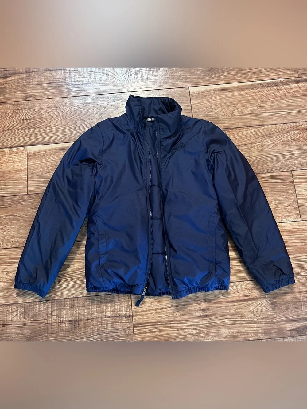 The North Face Girl’s Reversible Navy Blue Performance Jacket